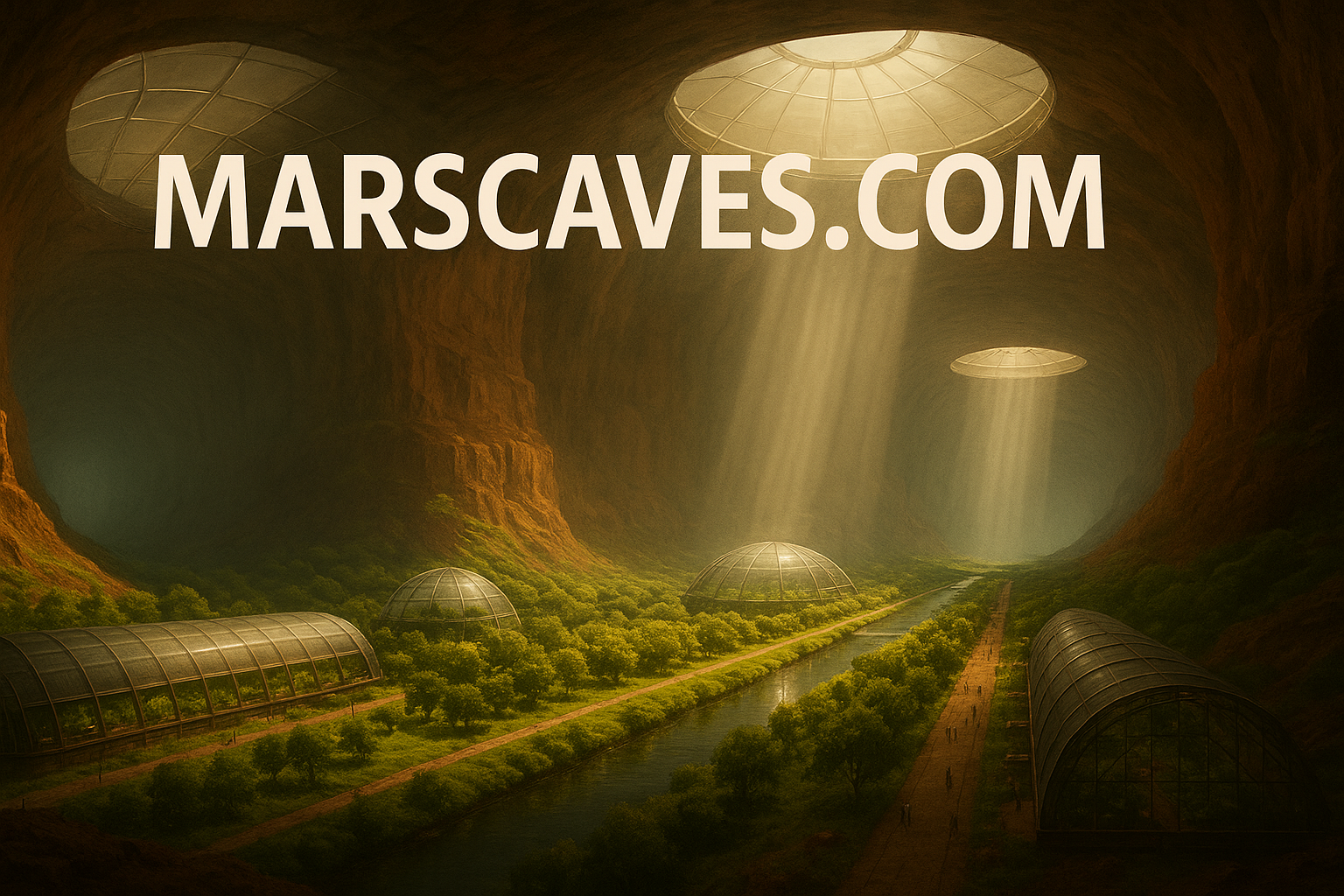 Mars Cave Habitat